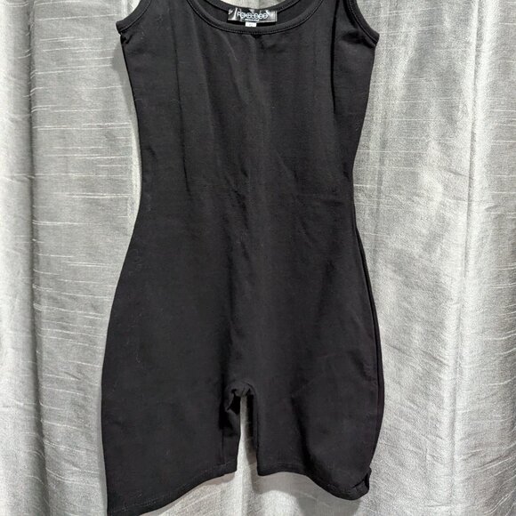 Foxblood Biker Short Signature Catsuit Black Small - Picture 5 of 6